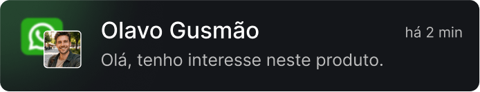 Mensagem WhatsApp